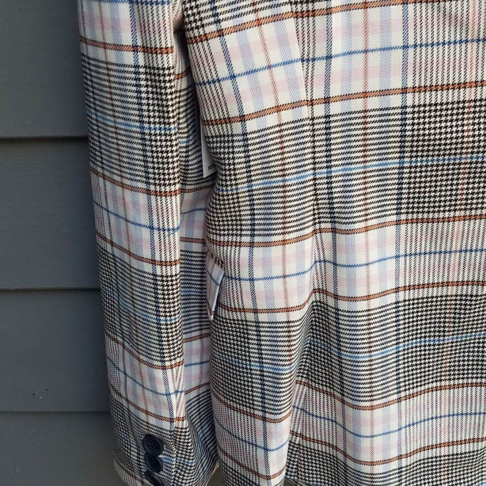 NWT!! Riley & Rae Multi Color Plaid Blazer Size 8 - Picture 7 of 11